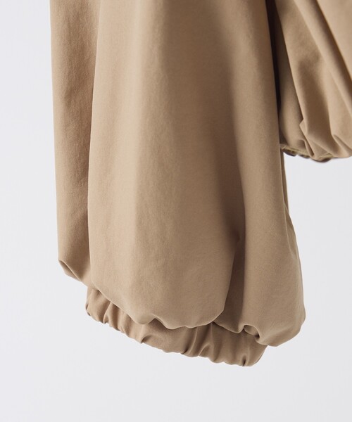 collex（コレックス）の「2WAYボリュームスリーブジップアップブルゾン（ブルゾン・レディース・チャコールグレー/ブラウン・フリー）」の9枚目の写真