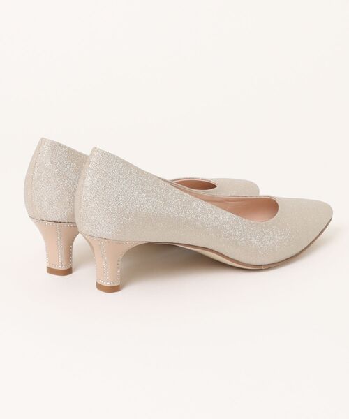 JILLSTUART shoe(ジルスチュアート シュー)の「ポインテッドトゥグリッターパンプス(パンプス・レディース・ゴールド/ブラック・22.5cm/23.5cm/24.0cm/23.0cm/24.5cm/22.0cm)」の3枚目の写真