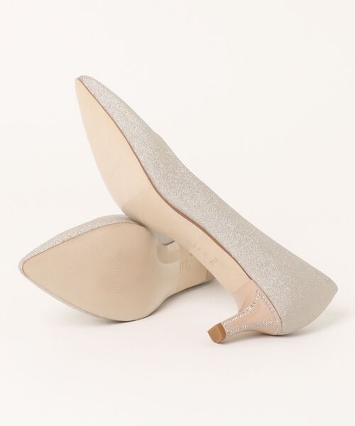 JILLSTUART shoe(ジルスチュアート シュー)の「ポインテッドトゥグリッターパンプス(パンプス・レディース・ゴールド/ブラック・22.5cm/23.5cm/24.0cm/23.0cm/24.5cm/22.0cm)」の4枚目の写真