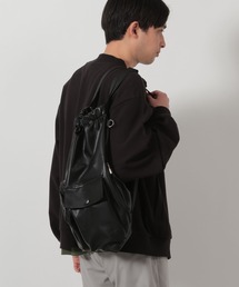 LAKOLE | ソフトフェイクレザーナップサック / 654121(バックパック/リュック)