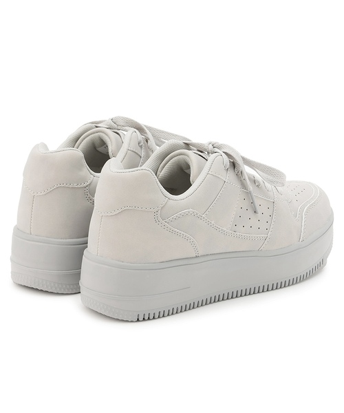 LOVETOXIC（ラブトキシック）の「【LTXC】軽量厚底コートスニーカー（スニーカー・キッズ・ブラック/オフホワイト/グレー・23-23.5cm/22-22.5/24-24.5cm）」の11枚目の写真