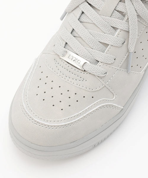 LOVETOXIC（ラブトキシック）の「【LTXC】軽量厚底コートスニーカー（スニーカー・キッズ・ブラック/オフホワイト/グレー・23-23.5cm/22-22.5/24-24.5cm）」の16枚目の写真