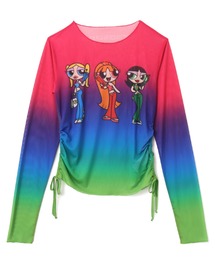 atmos pink | The Powerpuff Girls x atmos pink See-through LS T-shirt / ザ パワーパフ ガールズ x アトモス ピンク シースルー LS T-シャツ 【SP】(Tシャツ/カットソー)