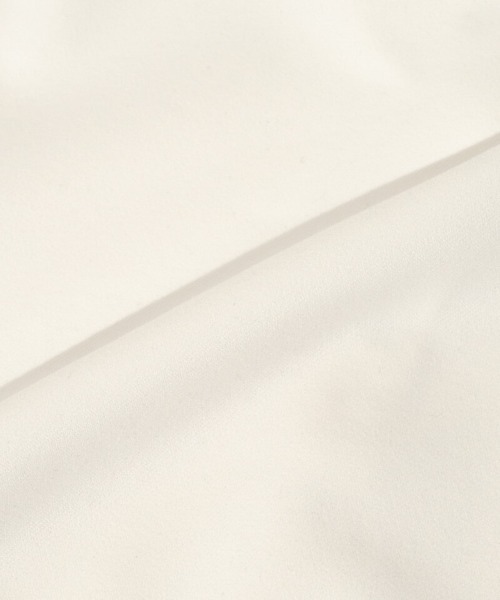 flower（フラワー）の「ダウニーウォームジャケット（ノーカラージャケット・レディース・ダークグレー/アイボリー・FREE）」の22枚目の写真