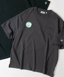 【15】〔DISCUS/ディスカス〕COOLMAX ポケット付 半袖無地Tシャツ 接触冷感/速乾