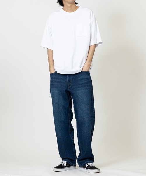 DISCUS(ディスカス)の「【15】〔DISCUS/ディスカス〕COOLMAX ポケット付 半袖無地Tシャツ 接触冷感/速乾(Tシャツ/カットソー・メンズ・ダークグリーン/ホワイト/グレイッシュベージュ/ブラック/スミクロ・X-LARGE/LARGE/MEDIUM)」の9枚目の写真