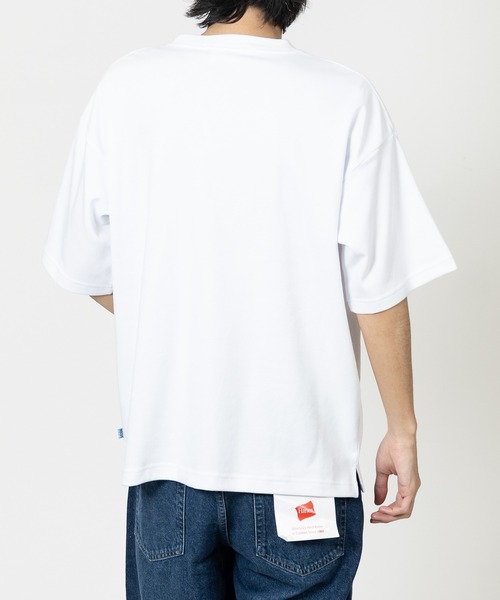 DISCUS(ディスカス)の「【15】〔DISCUS/ディスカス〕COOLMAX ポケット付 半袖無地Tシャツ 接触冷感/速乾(Tシャツ/カットソー・メンズ・ダークグリーン/ホワイト/グレイッシュベージュ/ブラック/スミクロ・X-LARGE/LARGE/MEDIUM)」の8枚目の写真