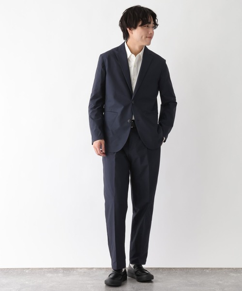 GLOBAL WORK（グローバルワーク）の「スマらくジャケット/メッシュ/ 636477（テーラードジャケット・メンズ・チャコールグレー/ネイビー・SMALL/MEDIUM/LARGE/X-LARGE）」の5枚目の写真