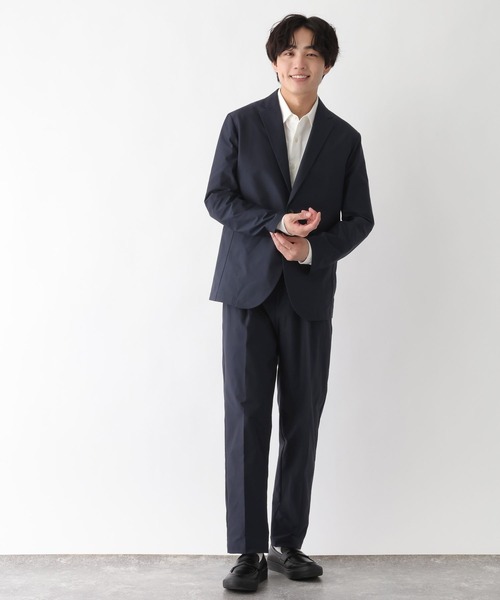 GLOBAL WORK（グローバルワーク）の「スマらくジャケット/メッシュ/ 636477（テーラードジャケット・メンズ・チャコールグレー/ネイビー・SMALL/MEDIUM/LARGE/X-LARGE）」の7枚目の写真