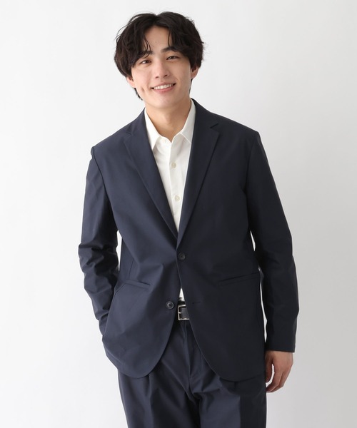 GLOBAL WORK（グローバルワーク）の「スマらくジャケット/メッシュ/ 636477（テーラードジャケット・メンズ・チャコールグレー/ネイビー・SMALL/MEDIUM/LARGE/X-LARGE）」の8枚目の写真