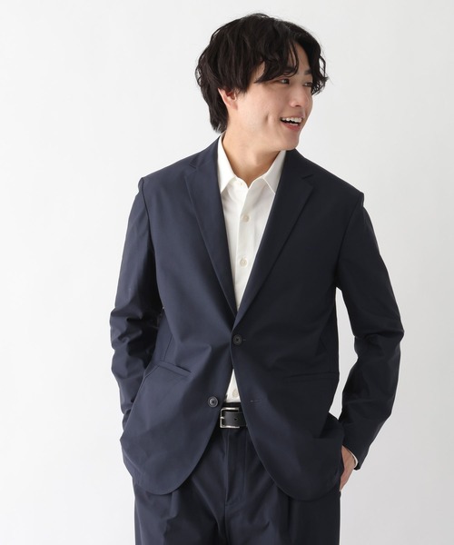 GLOBAL WORK（グローバルワーク）の「スマらくジャケット/メッシュ/ 636477（テーラードジャケット・メンズ・チャコールグレー/ネイビー・SMALL/MEDIUM/LARGE/X-LARGE）」の9枚目の写真