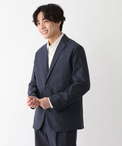 GLOBAL WORK（グローバルワーク）の「スマらくジャケット/メッシュ/ 636477（テーラードジャケット・メンズ・チャコールグレー/ネイビー・SMALL/MEDIUM/LARGE/X-LARGE）」の10枚目の写真