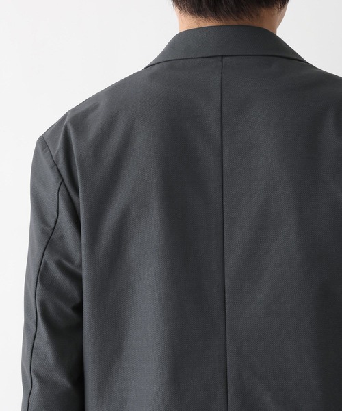 GLOBAL WORK（グローバルワーク）の「スマらくジャケット/メッシュ/ 636477（テーラードジャケット・メンズ・チャコールグレー/ネイビー・SMALL/MEDIUM/LARGE/X-LARGE）」の14枚目の写真