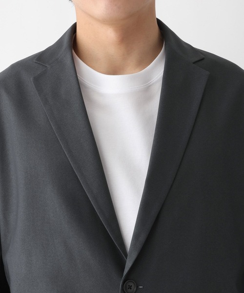 GLOBAL WORK（グローバルワーク）の「スマらくジャケット/メッシュ/ 636477（テーラードジャケット・メンズ・チャコールグレー/ネイビー・SMALL/MEDIUM/LARGE/X-LARGE）」の15枚目の写真