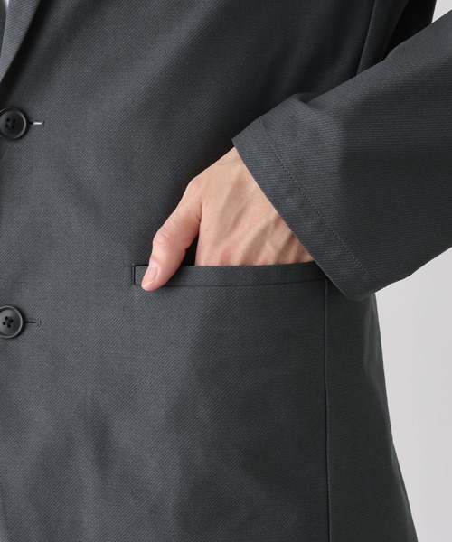 GLOBAL WORK（グローバルワーク）の「スマらくジャケット/メッシュ/ 636477（テーラードジャケット・メンズ・チャコールグレー/ネイビー・SMALL/MEDIUM/LARGE/X-LARGE）」の17枚目の写真