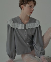 HONEY MI HONEY | lace frill sailor collar blouse(シャツ/ブラウス)