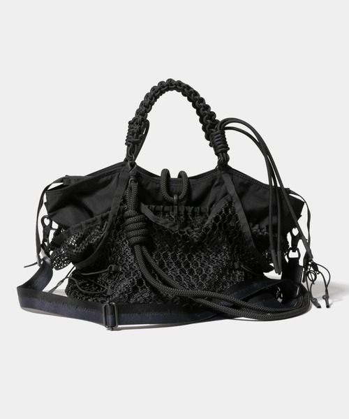 beautiful people(ビューティフルピープル)の「beautiful people/ビューティフルピープル/over engineering hanging tote bag(トートバッグ・レディース・ブラック・F)」の1枚目の写真