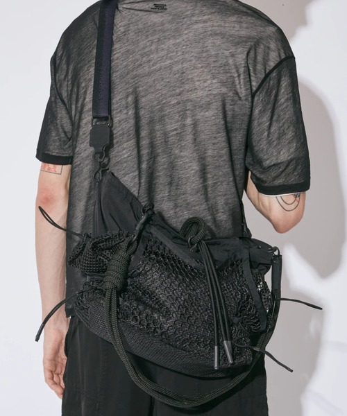 beautiful people(ビューティフルピープル)の「beautiful people/ビューティフルピープル/over engineering hanging tote bag(トートバッグ・レディース・ブラック・F)」の3枚目の写真