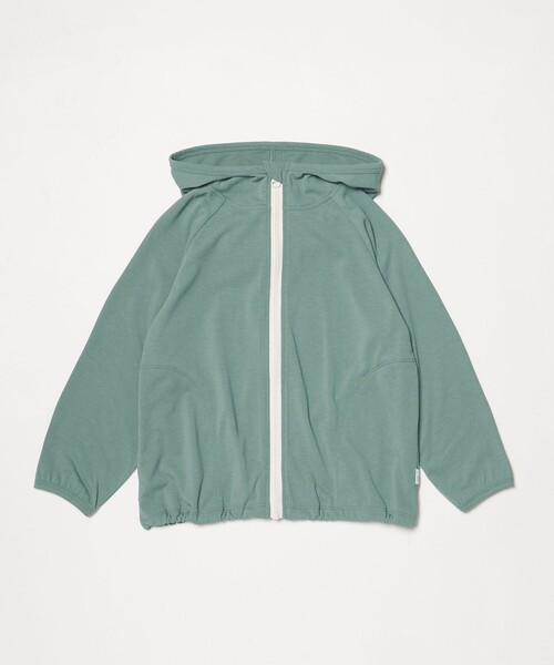 green label relaxing（グリーンレーベルリラクシング）の「UVパーカー/ キッズ 100cm-130cm（パーカー・キッズ・ライトグレー/ケリーグリーン/ダークグレー・130cm/120cm/110cm/100cm）」の18枚目の写真