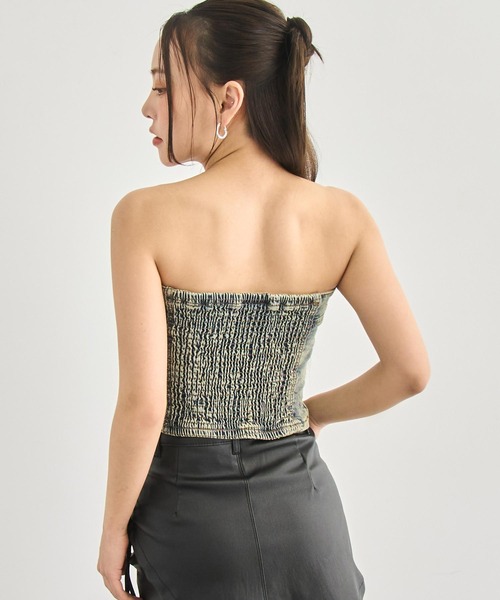 ANAP（アナップ）の「デニム ベア トップス（その他トップス・レディース・ブラック/ライトブルー/ブルー・FREE）」の7枚目の写真