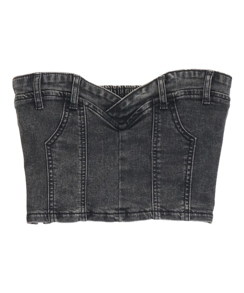 ANAP（アナップ）の「デニム ベア トップス（その他トップス・レディース・ブラック/ライトブルー/ブルー・FREE）」の10枚目の写真