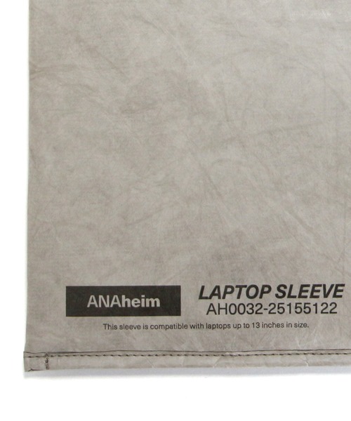 HIGHTIDE(ハイタイド)の「ANAheim アナハイム Laptop Sleeve 13inch ラップトップスリーブ 13インチ パソコンケース PC(PC・タブレットケース・レディース・キャメル/グレー/ブラック・FREE)」の17枚目の写真