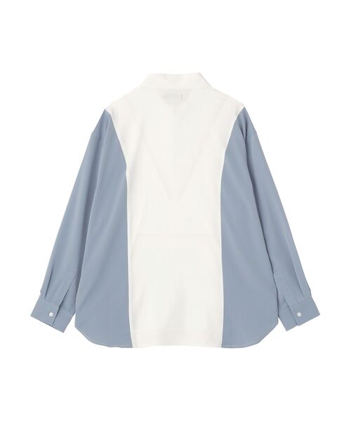 CRAFT STANDARD BOUTIQUE（クラフトスタンダードブティック）の「カラーブロックルーズシャツ（シャツ/ブラウス・メンズ・ブラック/ブルー/グレー・L/M）」の11枚目の写真
