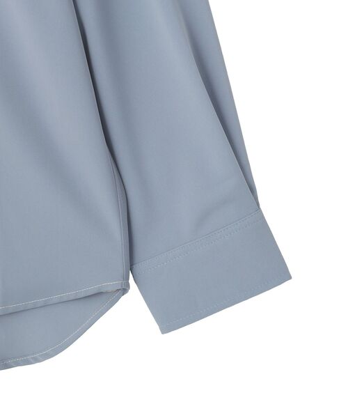 CRAFT STANDARD BOUTIQUE（クラフトスタンダードブティック）の「カラーブロックルーズシャツ（シャツ/ブラウス・メンズ・ブラック/ブルー/グレー・L/M）」の14枚目の写真