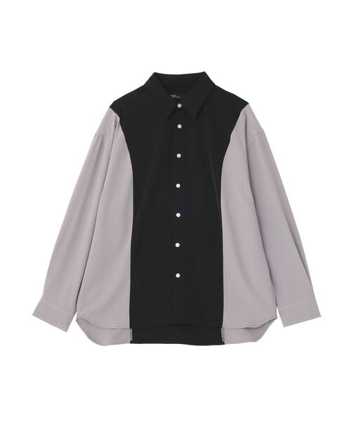 CRAFT STANDARD BOUTIQUE（クラフトスタンダードブティック）の「カラーブロックルーズシャツ（シャツ/ブラウス・メンズ・ブラック/ブルー/グレー・L/M）」の19枚目の写真
