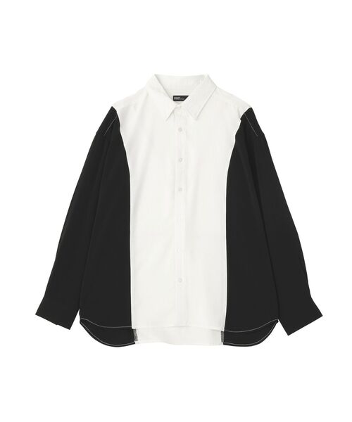 CRAFT STANDARD BOUTIQUE（クラフトスタンダードブティック）の「カラーブロックルーズシャツ（シャツ/ブラウス・メンズ・ブラック/ブルー/グレー・L/M）」の20枚目の写真