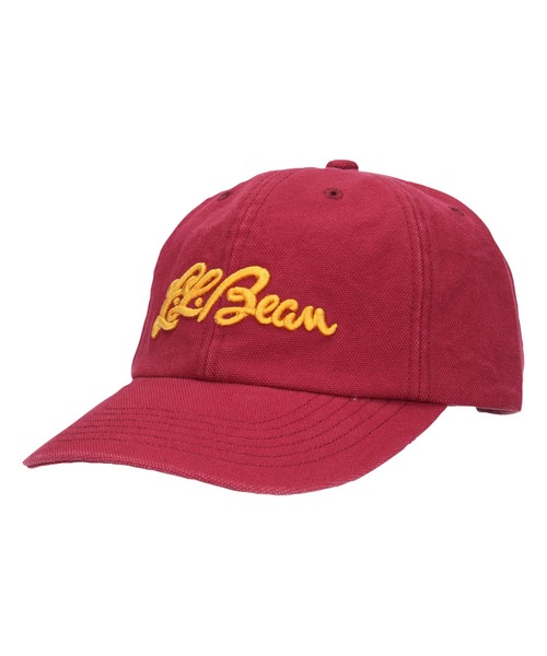 L.L.Bean(エルエルビーン)の「キャンバス・ウォッシュ・キャップ(キャップ・メンズ・レッド系/ブラック/ホワイト×ピンク/ホワイト系その他・LARGE)」の4枚目の写真