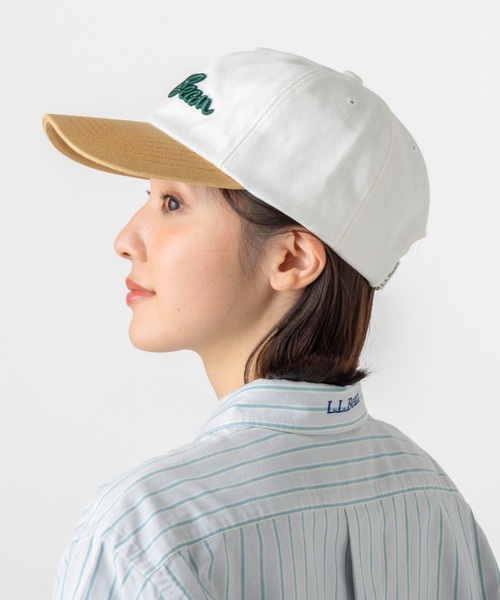 L.L.Bean(エルエルビーン)の「キャンバス・ウォッシュ・キャップ(キャップ・メンズ・レッド系/ブラック/ホワイト×ピンク/ホワイト系その他・LARGE)」の8枚目の写真