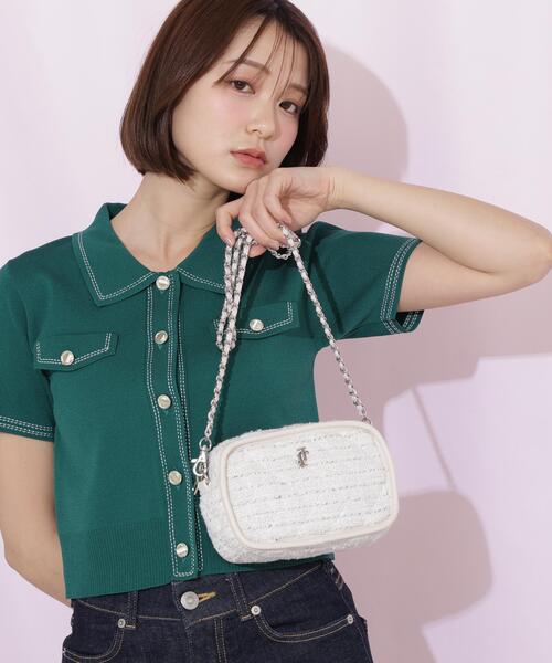 JILL by JILL STUART（ジルバイジルスチュアート）の「パイピングショルダーバッグ（ショルダーバッグ・レディース・ホワイト系その他/ピンク系その他/ブルー・FREE）」の22枚目の写真