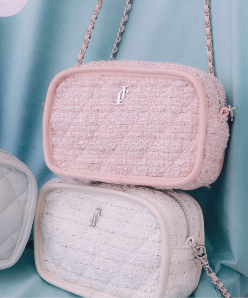 JILL by JILL STUART（ジルバイジルスチュアート）の「パイピングショルダーバッグ（ショルダーバッグ・レディース・ホワイト系その他/ピンク系その他/ブルー・FREE）」の6枚目の写真