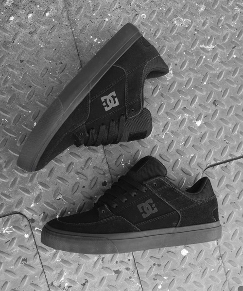 DC SHOES(ディーシーシューズ)の「DC SHOES メンズ ONYX フットウェア スニーカー 【2026年春夏モデル】/スエードローカットシューズ(スニーカー・メンズ・ブラック/オリーブ/ブラック×グレー・25.5cm/26cm/26.5cm/27cm/27.5cm/28cm/28.5cm/29cm)」の2枚目の写真
