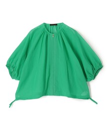 TOMORROWLAND collection | ルコットンオーガンジー ジップアップライトブルゾン(その他トップス)
