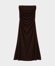 LE PHIL ブラウン クラシックサテンスカート 新品 LE PHIL ルフィル クラシックサテンスカート シャンパン F - メルカリ