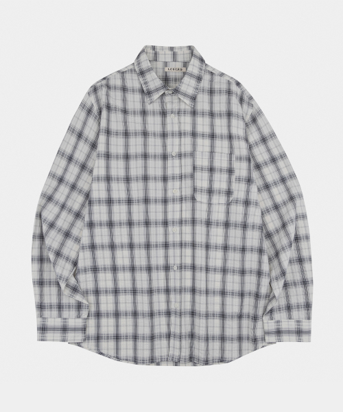 LETTERCOMO(レテルコモ)の「ブロードチェックシャツアイボリー(シャツ/ブラウス・レディース・その他・MEDIUM/LARGE)」の7枚目の写真