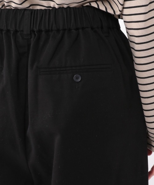 studio CLIP（スタディオクリップ）の「コットンサテンゆるテーパードパンツ[プチ・プラスサイズあり]（その他パンツ・レディース・ブラック/カーキ/その他1/ベージュ・PF/MEDIUM/ﾌﾘｰ(L)/LARGE）」の20枚目の写真