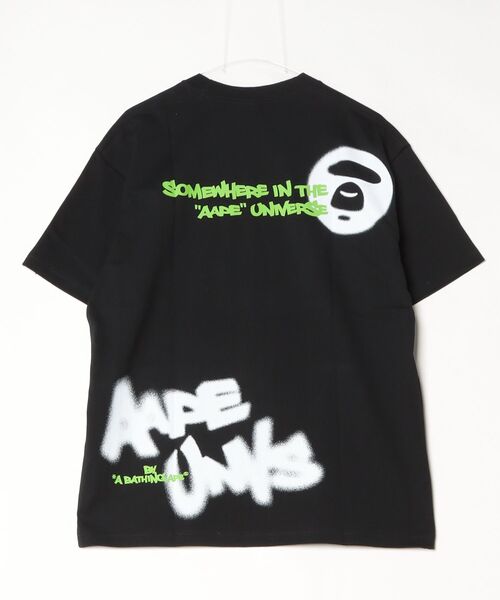 AAPE BY A BATHING APE（エーエイプバイアベイシングエイプ）の「AAPE THEME MAIN TEE（Tシャツ/カットソー・メンズ・ホワイト/ブラック・SMALL/LARGE/X-LARGE/MEDIUM/XX-LARGE）」の12枚目の写真