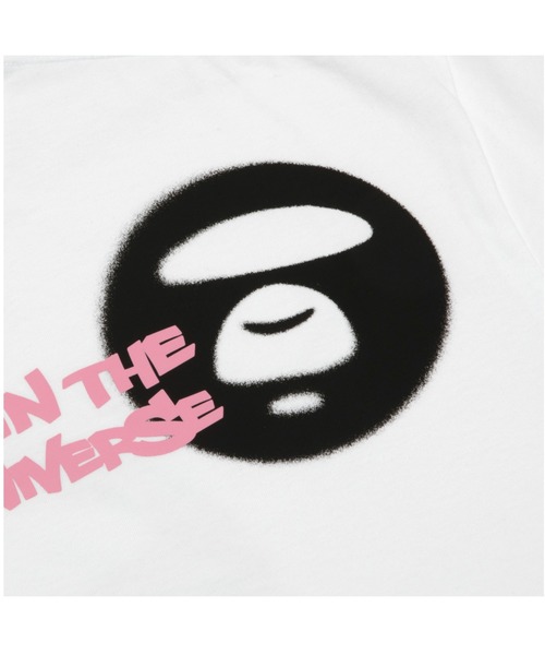 AAPE BY A BATHING APE（エーエイプバイアベイシングエイプ）の「AAPE THEME MAIN TEE（Tシャツ/カットソー・メンズ・ホワイト/ブラック・SMALL/LARGE/X-LARGE/MEDIUM/XX-LARGE）」の5枚目の写真