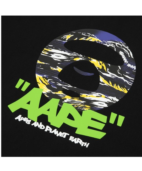 AAPE BY A BATHING APE（エーエイプバイアベイシングエイプ）の「AAPE THEME MAIN TEE（Tシャツ/カットソー・メンズ・ホワイト/ブラック・SMALL/LARGE/X-LARGE/MEDIUM/XX-LARGE）」の8枚目の写真