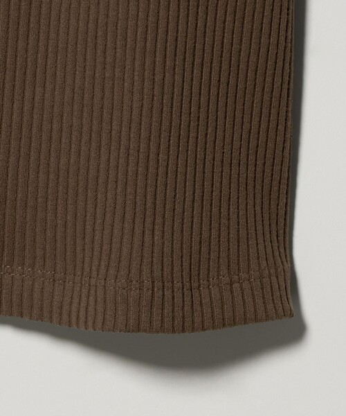 BEAUTY&YOUTH UNITED ARROWS(ビューティーアンドユースユナイテッドアローズ)の「【WEB限定】ポロカラー リブワンピース(ワンピース・レディース・ブラック/ブラウン系/モカ・FREE)」の20枚目の写真