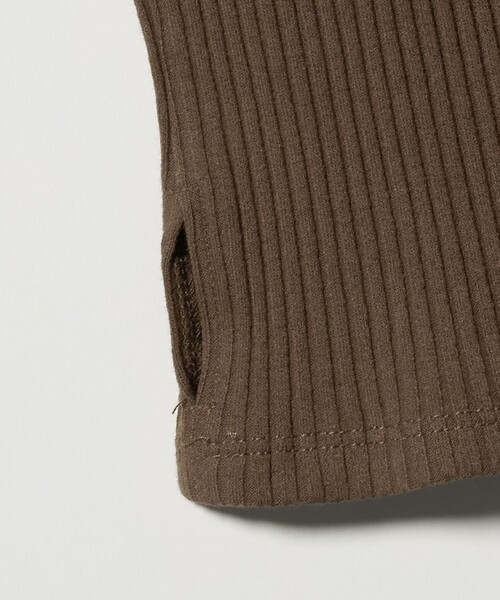 BEAUTY&YOUTH UNITED ARROWS(ビューティーアンドユースユナイテッドアローズ)の「【WEB限定】ポロカラー リブワンピース(ワンピース・レディース・ブラック/ブラウン系/モカ・FREE)」の21枚目の写真