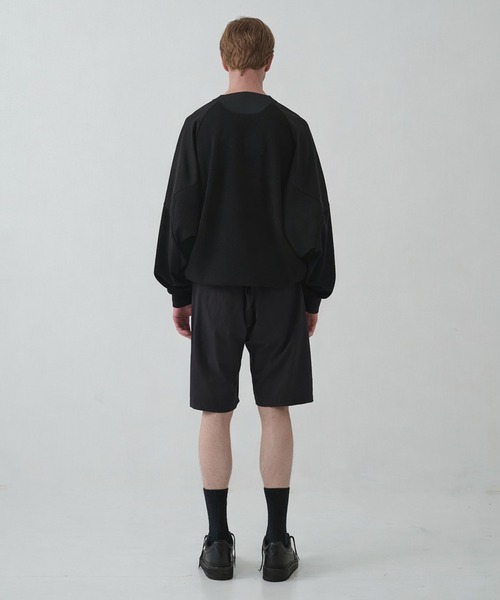 WHITE MOUNTAINEERING（ホワイトマウンテニアリング）の「【White Mountaineering / ホワイトマウンテニアリング】RAGLAN OVERSIZE PULLOVER（スウェット・メンズ・ブラック・3/2/1/0）」の5枚目の写真