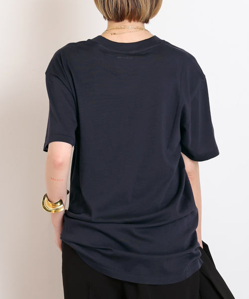 Anine Bing（アニー ビング）の「【ANINE BING/アニン ビン】WALKER TEE CALIFORNIA（Tシャツ/カットソー・レディース・スミクロ・FREE）」の3枚目の写真