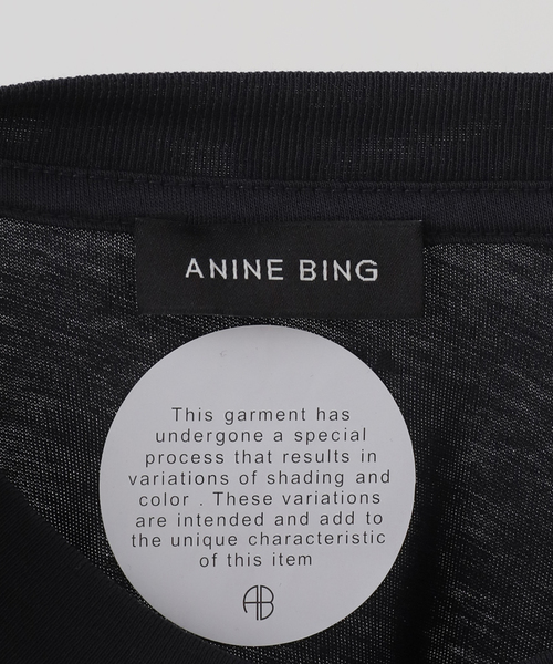 Anine Bing（アニー ビング）の「【ANINE BING/アニン ビン】WALKER TEE CALIFORNIA（Tシャツ/カットソー・レディース・スミクロ・FREE）」の11枚目の写真