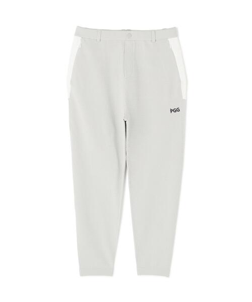 PEARLY GATES(パーリーゲイツ)の「【PGG】【直営店舗&公式オンライン限定】ポリエステルヤーンmmニットパンツ (MENS)(その他パンツ・メンズ・ネイビー/グレー・MEDIUM/LARGE)」の15枚目の写真