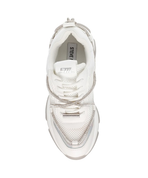 STEVE MADDEN(スティーブマデン)の「【STEVE MADDEN/スティーブマデン】ボリュームソール スニーカー MOTOCROSS(スニーカー・レディース・ホワイト/ブラック・6.5/7/7.5/8/8.5)」の20枚目の写真