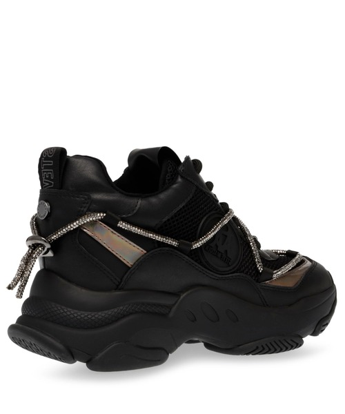 STEVE MADDEN(スティーブマデン)の「【STEVE MADDEN/スティーブマデン】ボリュームソール スニーカー MOTOCROSS(スニーカー・レディース・ホワイト/ブラック・6.5/7/7.5/8/8.5)」の5枚目の写真